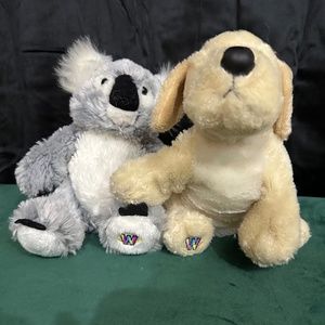 2, Ganz, Cheektowaga, Plush Webkinz/ Puppy and koala bear
